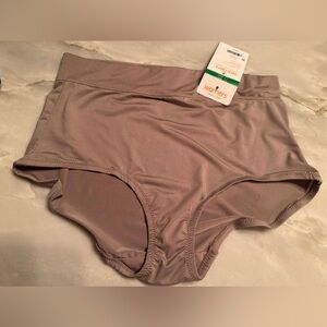 Warner's Women's Panties in Taupe LARGE